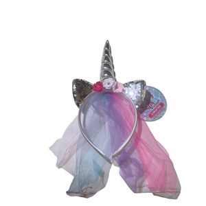 All Dressed Up To Shine Unicorn Glamour Tiara Dress Up Ages 3-5 years